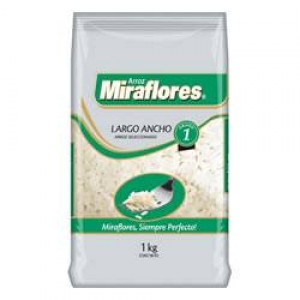 Arroz Miraflores Grado Uno 1Kg